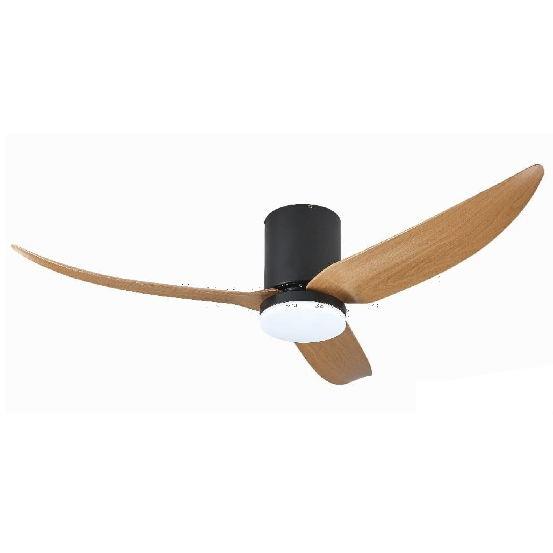 Bestar VITO 3 ESTILO DC Ceiling Fan With LED BLACK & LIGHT WOOD